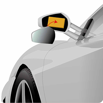 foam for automotive rearview mirror